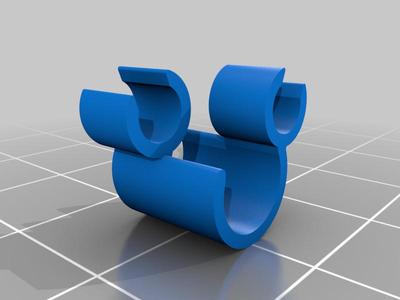 Prototype fixation 2 cables type ultimaker