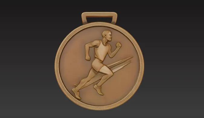Running Medal   