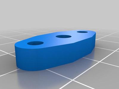 Ender 3 V2 BLTouch Spacer for Micro Swiss Hotend