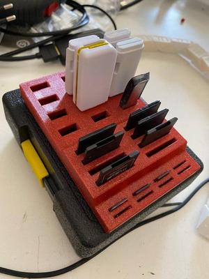 Remixed SD Card & micro SD Card Box with USB Stick Holder