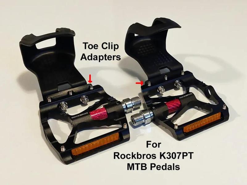 Toe Clip Adapter for Rockbros / ROCK BROS K307PT Mountain Bike Pedal   