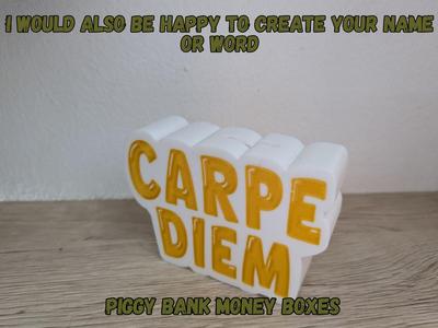 piggy bank, personalized Name money boxes