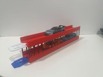 2 floor track hot wheels
