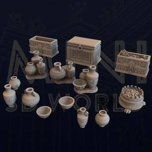 Roman Props by 'A Mini 3D World'