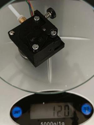 Micro dual gear extruder with LDO motor for Flsun SR