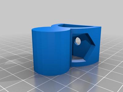 Bicycle/bike headlight mount for helmet