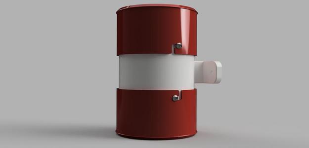 4 Inch Duct Union With Hose Adapters