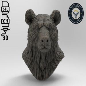 Bear Animal 3d Printing