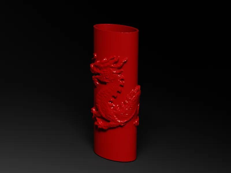 Dragon Inferno Bic Lighter Cover   