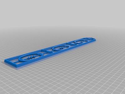 Blood Bowl Sevens Range Ruler