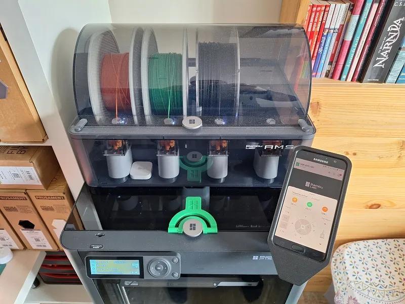 Bambu Lab P1S/P1P Samsung Galaxy S7 Phone Holder   