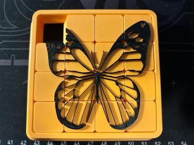 Butterfly Sliding Puzzle   