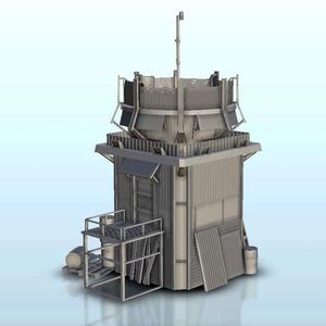 Post-apocalyptic Refuge - WW3 Cold War miniatures Scenery 28mm 15mm 20mm Science Fiction SciFi