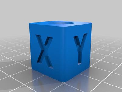 xyz_calibration cube with round edge
