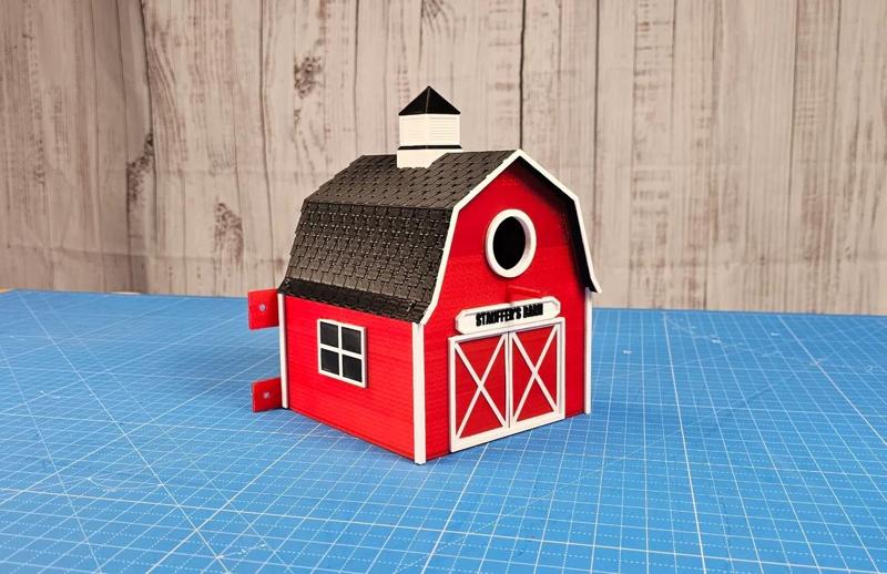 Red Barn Birdhouse   