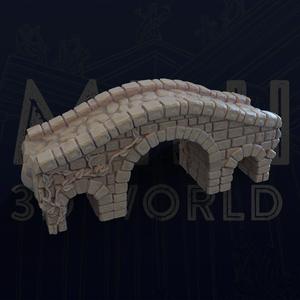 Roman Small Bridge by 'A Mini 3D World'