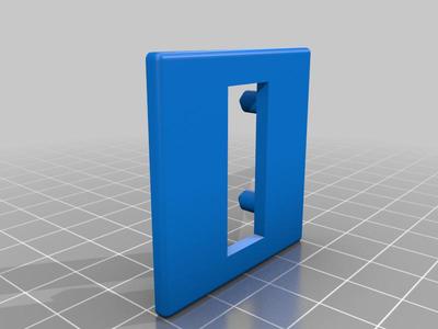 Power switch front mount for Ender3v2 B flush