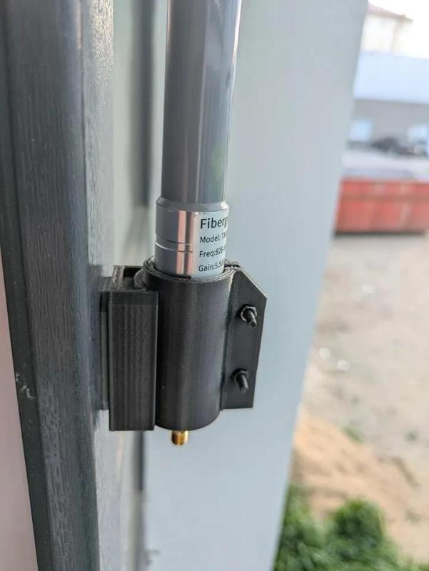 Fiberglass antenna holder - glue on   