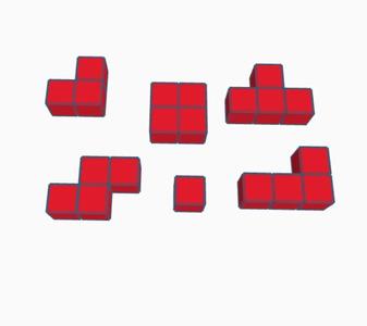 tetris   2x2x2 cube   