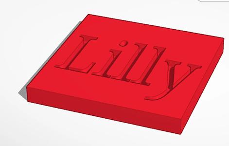 Lilly nameplate   