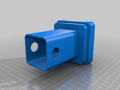 Hitch LED cover c-paw logo
