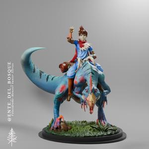 Monster hunter stories- Velocidrome -PREMIUM scale STL