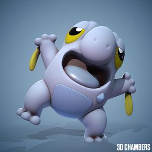 Frigibax STL - Pokemon Scarlet Pokemon Violet