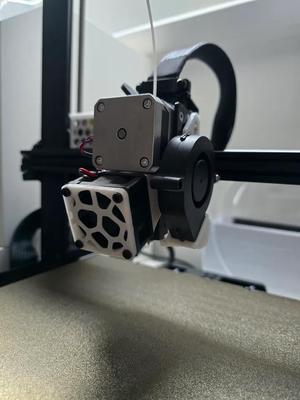 40mm angled fan mount for Ender 3 v3 SE hot end   