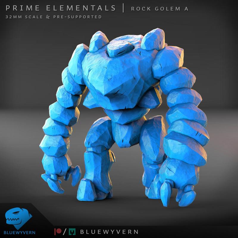 Prime Elementals - Rock Golem A