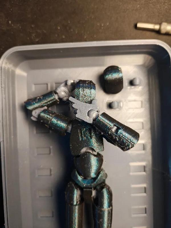 Improved Flexibility Dummy 13 Smooth Forearms   