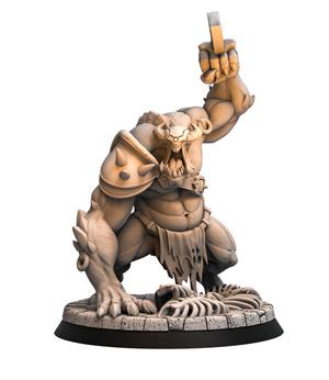 PRE-SUPPORTED  Troll - 32mm - DnD
