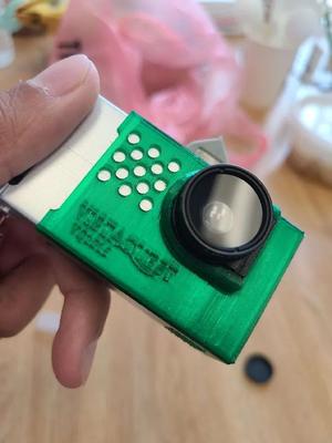 Vistaquest Keychain Camera 3D Print Custom Shell   