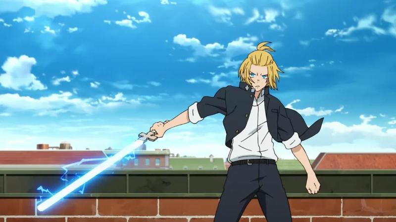 Excalibur - Arthur Boyle Sword - Fire Force Anime   