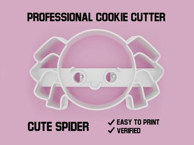 Cute spider cookie cutter
