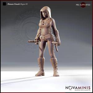 Human Female Rogue 01