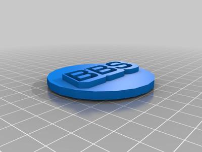 BBS logo 60mm