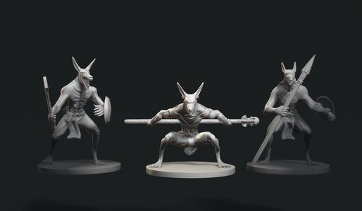 Ubiset Warriors from Gooey Cube(tm)