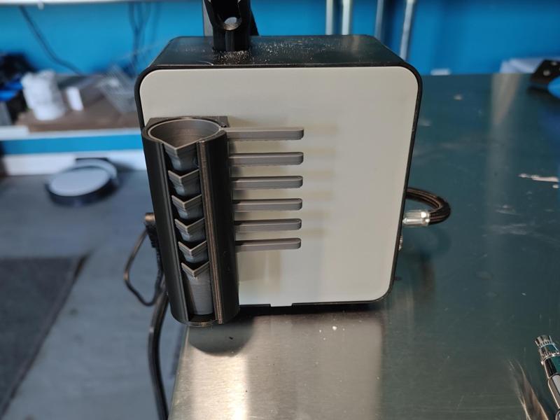 Disposable Airbrush Paint Ladle and Holster