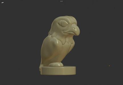 Golden Eagle Statue   