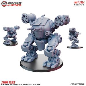 Medium Armored Walker - Chinese NRA ww2