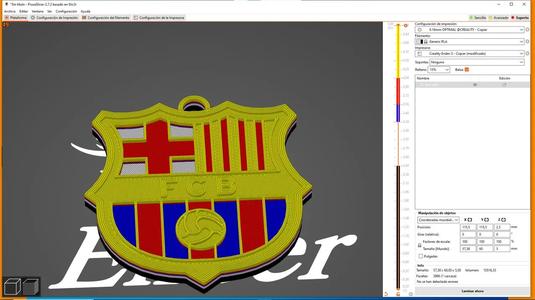 llavero FC.Barcelona   