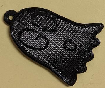 Gucci Ghost Pendant / Keyring / Keychain