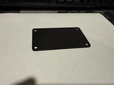 Yaesu FT-891/FC-50 binding plates   