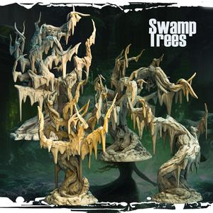 Swamp Trees - Terror on Cursed Waters