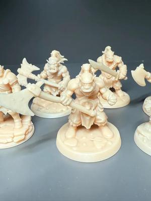 Orc set for dungeons and dragons DND   