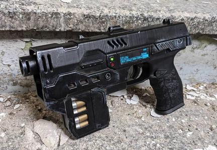Lawgiver (2012 model) bodykit for cal.43 PPQ T4E with working electronic