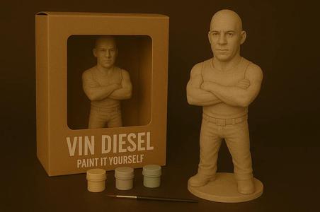 Vin Diesel – Paint-It-Yourself   