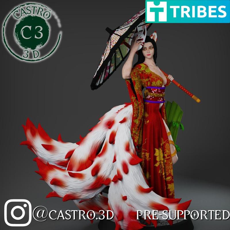 Kitsune - The Asian Fox-Woman