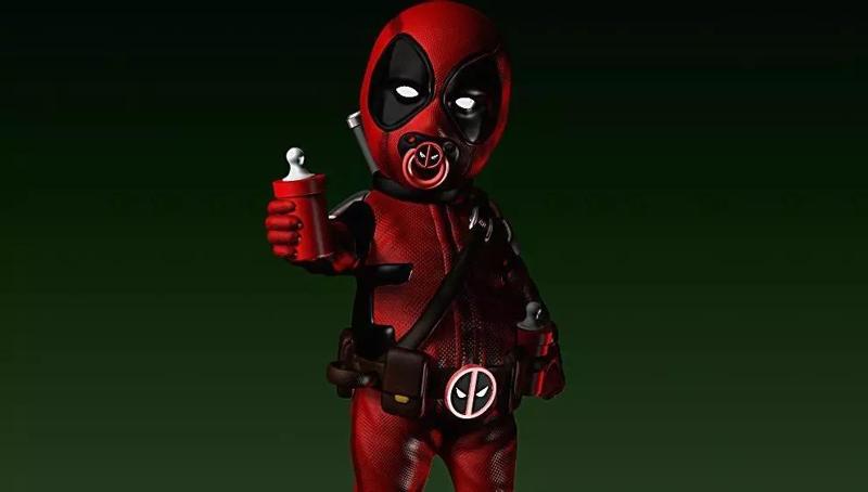 BABY DEADPOOL BABYPOOL MOVIE WOLVERINE MARVEL