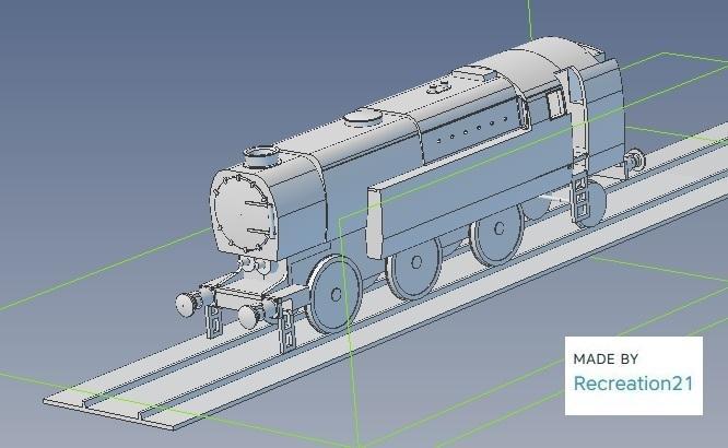 Bulleid Q1 loco variations 0-6-2T Boiler type A 1/87 scale